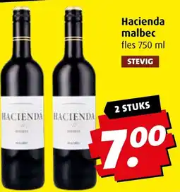 Boni Hacienda malbec aanbieding