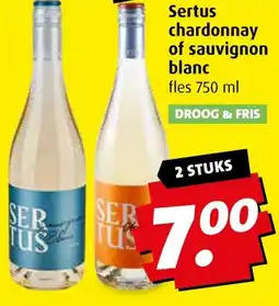 Boni Sertus chardonnay of sauvignon blanc aanbieding