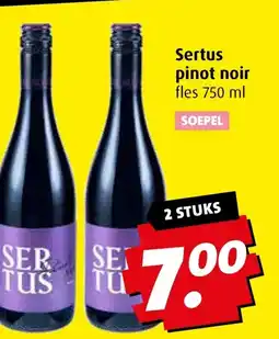 Boni Sertus pinot noir aanbieding