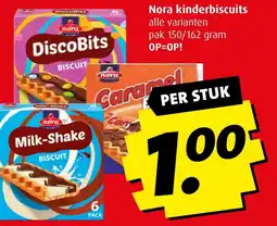 Boni Nora kinderbiscuits aanbieding