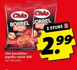 Boni Chio borrelbites paprika sweet chili aanbieding