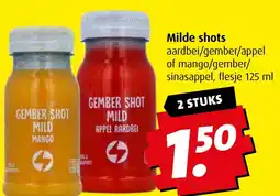 Boni Milde shots aanbieding