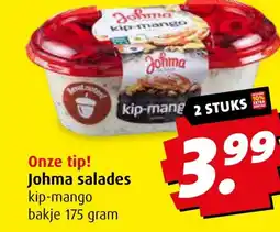 Boni Johma salades aanbieding