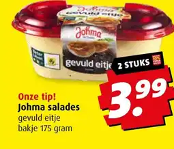 Boni Johma salades aanbieding