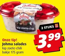 Boni Johma salades aanbieding