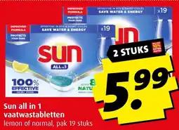 Boni Sun all in 1 aanbieding