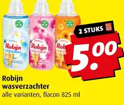 Boni Robijn wasverzachter aanbieding