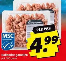 Boni Hollandse garnalen aanbieding