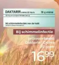 Trekpleister Bij schimmelinfectie prijsvoorbeeld: Daktarin Crème 30 gram aanbieding