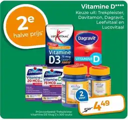 Trekpleister Vitamine D**** aanbieding