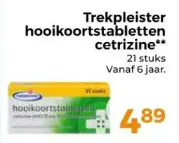 Trekpleister hooikoortstabletten aanbieding