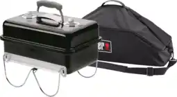 Coolblue Weber Go-Anywhere + Weber Go Anywhere Premium Opbergtas aanbieding
