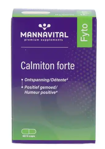 De Online Drogist MannaVital Calmiton Forte Capsules aanbieding