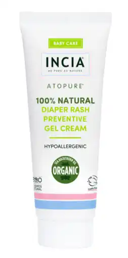 De Online Drogist Incia Baby Care Atopure 100% Natural Diaper Rash Gel Cream aanbieding