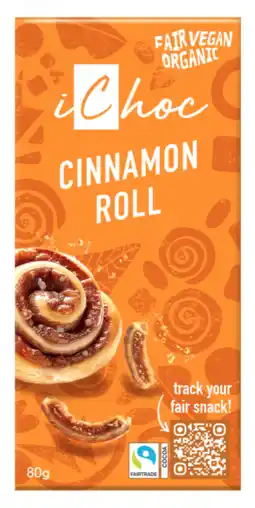 De Online Drogist iChoc Cinnamon Roll aanbieding