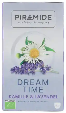 De Online Drogist Piramide Dream Time Kamille & Lavendel Thee aanbieding