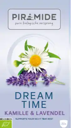 De Online Drogist Piramide Dream Time Kamille & Lavendel Thee aanbieding