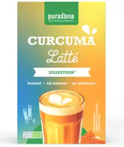 De Online Drogist Purasana Instant Curcuma Latte aanbieding