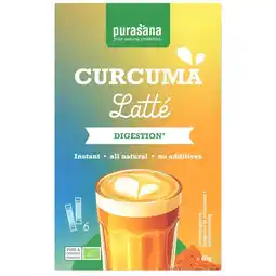 De Online Drogist Purasana Instant Curcuma Latte aanbieding