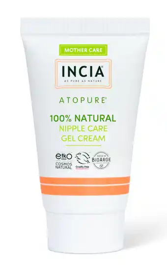 De Online Drogist Incia Baby Care Atopure 100% Natural Nipple Care Gel Cream aanbieding