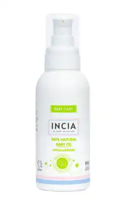 De Online Drogist Incia Baby Care 100% Natural Baby Oil aanbieding