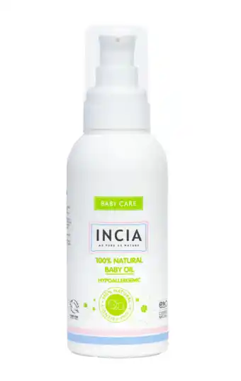 De Online Drogist Incia Baby Care 100% Natural Baby Oil aanbieding