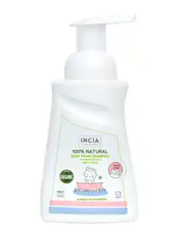 De Online Drogist Incia Hair & Body 100% Natural Baby Foam Shampoo aanbieding