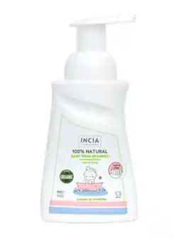 De Online Drogist Incia Hair & Body 100% Natural Baby Foam Shampoo aanbieding