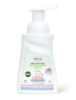 De Online Drogist Incia Hair & Body 100% Natural Baby Foam Shampoo aanbieding