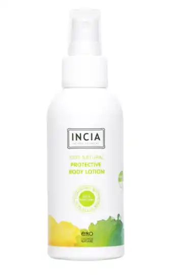 De Online Drogist Incia 100% Natural Protective Body Lotion Spray aanbieding