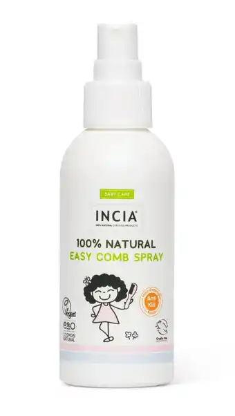 De Online Drogist Incia Baby Care 100% Natural Easy Comb Spray aanbieding