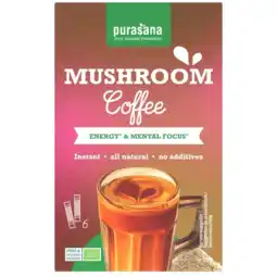 De Online Drogist Purasana Instant Mushroom Coffee aanbieding