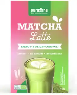 De Online Drogist Purasana Instant Matcha Latte aanbieding