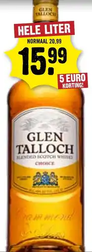 Dirck 3 Glen talloch aanbieding