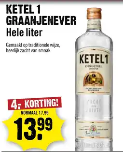 Dirck 3 Ketel 1 graanjenever aanbieding