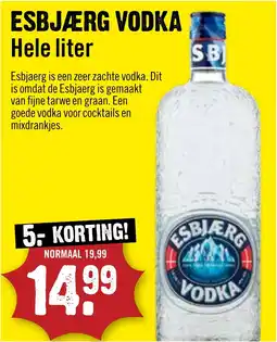 Dirck 3 Esbaerg vodka aanbieding