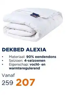 TotaalBED Dekbed Alexia 90% dons 4-seizoenen | 140x200 aanbieding