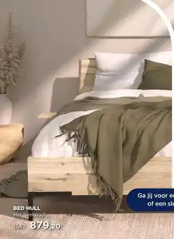 TotaalBED Bed Hull | houten hoofdbord aanbieding