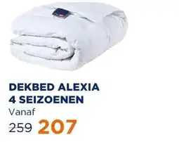 TotaalBED Dekbed Alexia 90% dons 4-seizoenen | 140x200 aanbieding