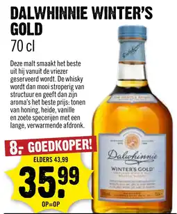 Dirck 3 Dalwhinnie winter's gold aanbieding