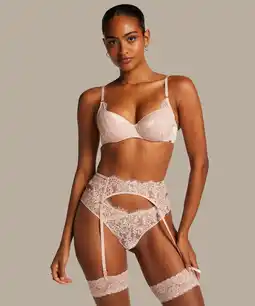 Hunkemoller Hunkemöller Jarretel Chalice Roze aanbieding