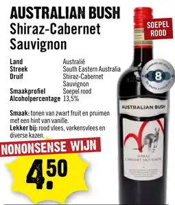 Dirck 3 Australian bush shiraz cabernet sauvignon aanbieding