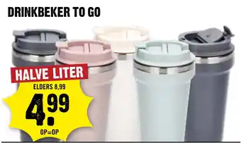 Dirck 3 Drinkbeker to go aanbieding