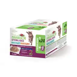 Zooplus 24 x 85 g Natural Trainer Adult Sterilised aanbieding