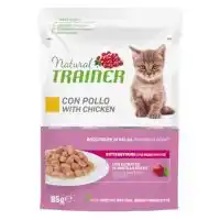 Zooplus 12x85g Kip Kitten & Young Natural Trainer natvoer voor kittens aanbieding