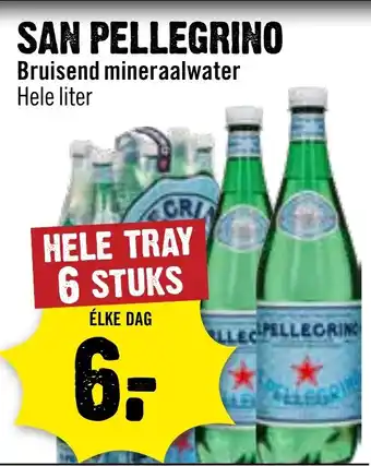 Dirck 3 San pellegrino bruisend mineraalwater aanbieding