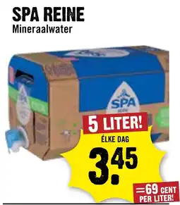 Dirck 3 Spa reine mineraalwater aanbieding