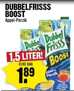 Dirck 3 Dubbelfrisss boost appel perzik aanbieding