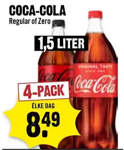 Dirck 3 Coca cola regular of zero aanbieding