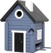 Bol.com Wildlife Garden Vogelhuisje & Voederhuis - Blauw aanbieding